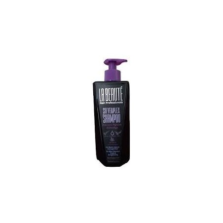 Shampoo Silverplex antietà con cheratina pura (capelli biondi e danneggiati) 500 ml.La Beaute Hair Professionals