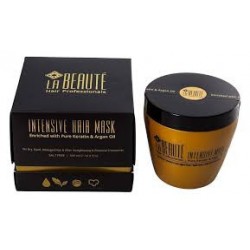 Shampooing 500ml  + Masque 500ml Intensive Kératine Pure et Argan. La Beauté Hair Professionals