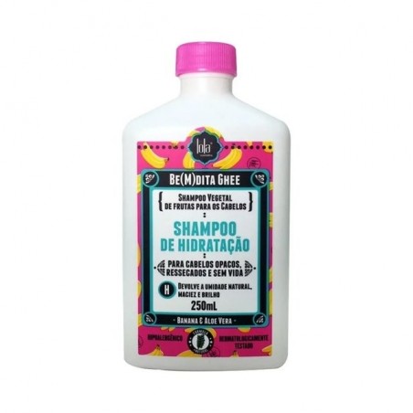 LOLA Cosmetics Be (M) dita Ghee. Shampoo  hydratation Banane/ Aloe Vera. 250ml
