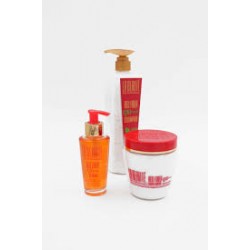 La Beauté Hair Professionnal Red Fiber Q10 : Shampoo + Maske + Serum