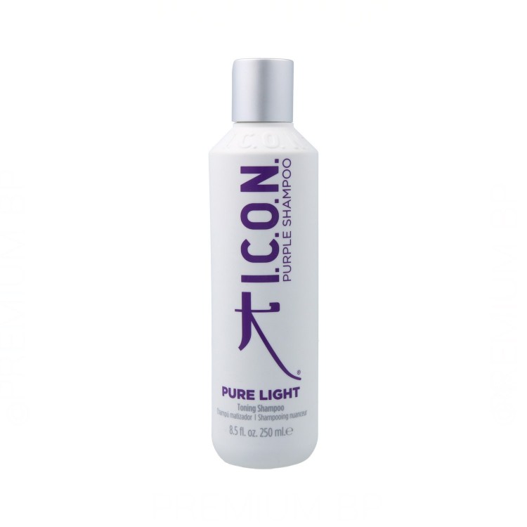 Purple ICON Shampoo Toning Pure Light, no yellow 250ml