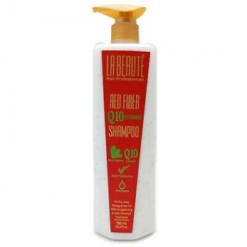 La Beauté Red Fiber Q10 Shampoo 750ml. Hair Professionals