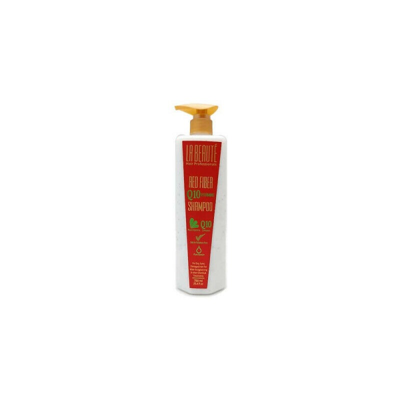 La Beauté Red Fiber Q10 Shampooing 750ml. Hair Professional