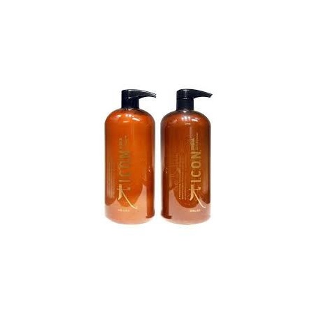 ICON India Shampoo 1000ml + conditioner Balsamo 1000ml, Oleo de Argan e Morenga
