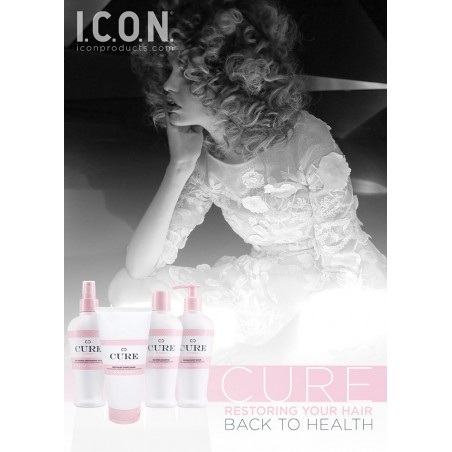 ICON  Cure By Chiara Réparation Shampoo+ spray + Balsamo