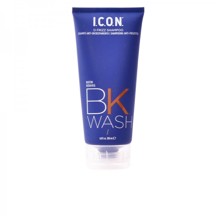 ICON B.K. Wash  De-Frizzing Shampoo (Biotin Keraveg) 200ml