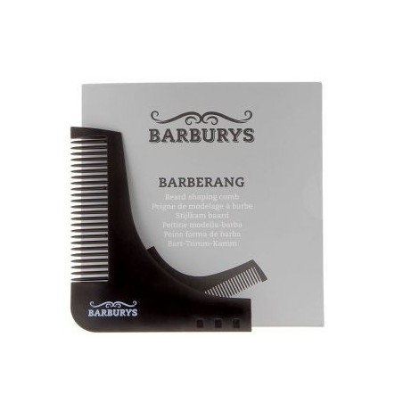 Stencil comb for beard. Beard shaping comb. BARBURYS
