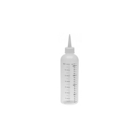 Baby bottle, measuring bottle 200ml, for color application.